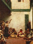 Eugene Delacroix Jewish Wedding in Morocco France oil painting artist